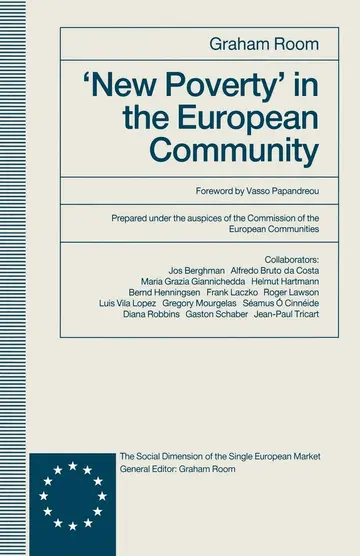 Cover of ‘New Poverty’ in the European Community
