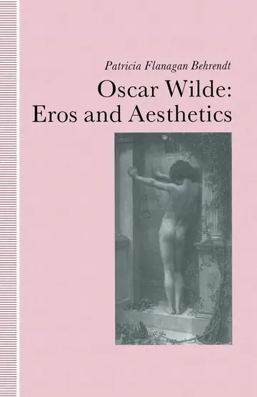 Cover of Oscar Wilde Eros and Aesthetics