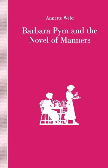 Cover of Barbara Pym and the Novel of Manners