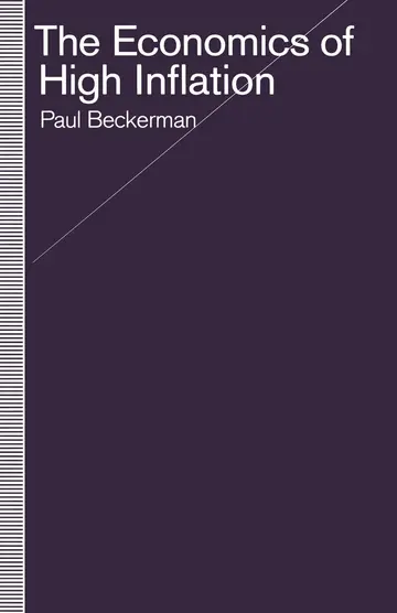 Cover of The Economics of High Inflation