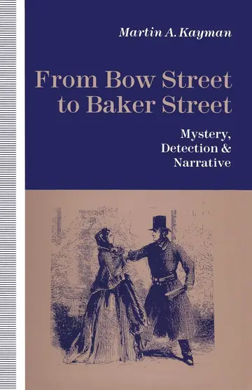 Cover of From Bow Street to Baker Street