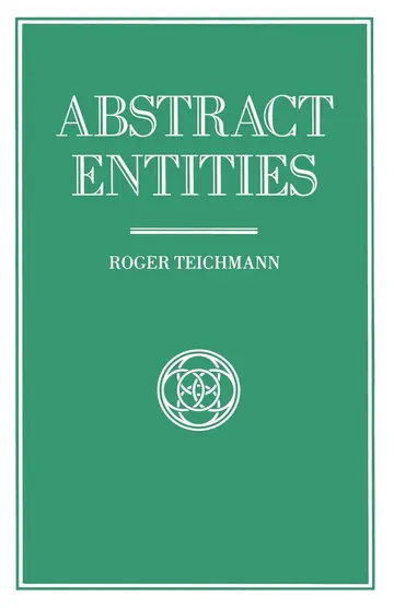 Cover of Abstract Entities