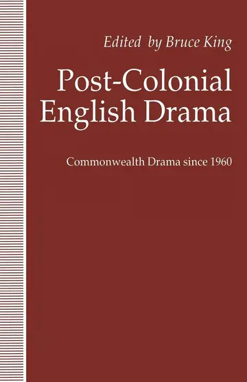 Cover of Post-Colonial English Drama
