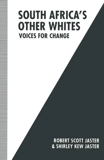 Cover of South Africa’s Other Whites