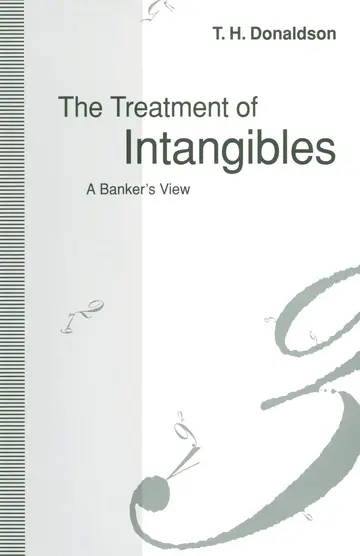Cover of The Treatment of Intangibles