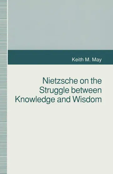 Cover of Nietzsche on the Struggle between Knowledge and Wisdom