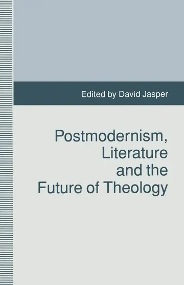 Cover of Postmodernism, Literature and the Future of Theology