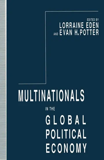 Cover of Multinationals in the Global Political Economy