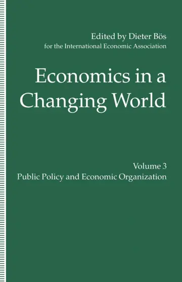 Cover of Economics in a Changing World