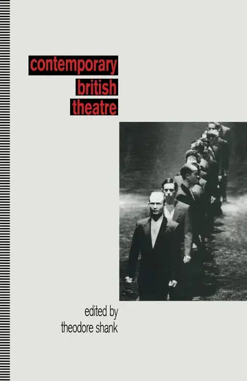 Cover of Contemporary British Theatre