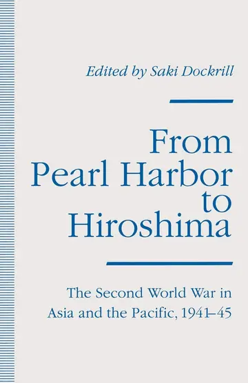 Cover of From Pearl Harbor to Hiroshima