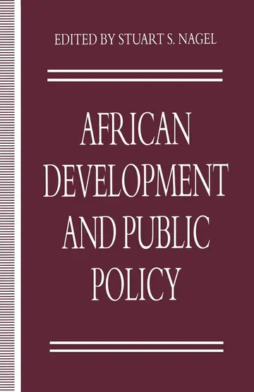 Cover of African Development and Public Policy