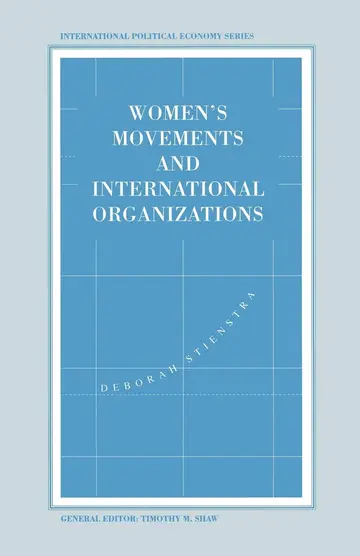Cover of Women’s Movements and International Organizations