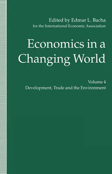 Cover of Economics in a Changing World