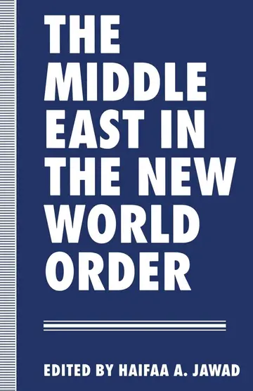 Cover of The Middle East in the New World Order