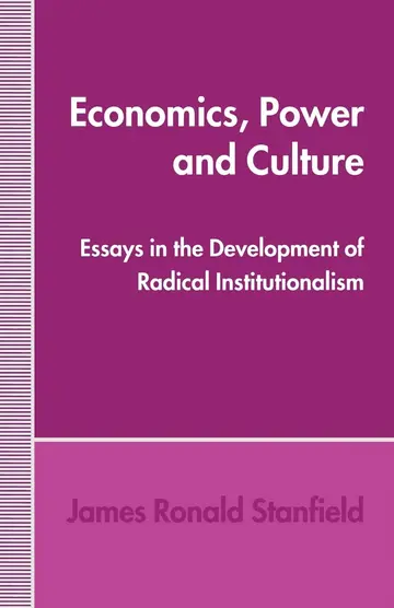 Cover of Economics, Power and Culture
