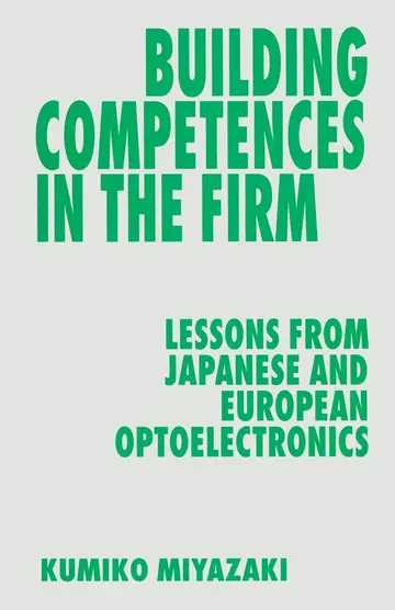 Cover of Building Competences in the Firm