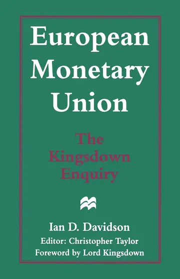 Cover of European Monetary Union