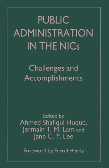 Cover of Public Administration in the NICs