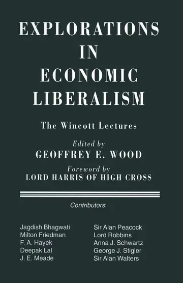 Cover of Explorations in Economic Liberalism