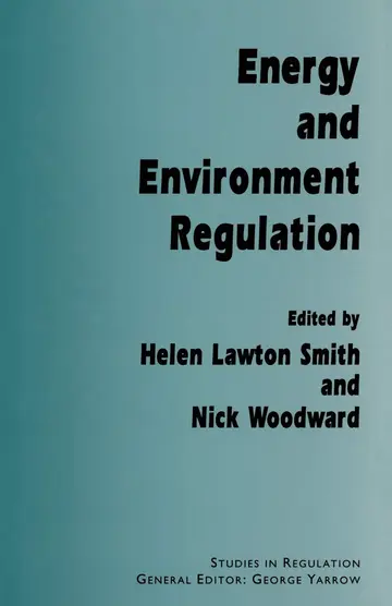 Cover of Energy and Environment Regulation
