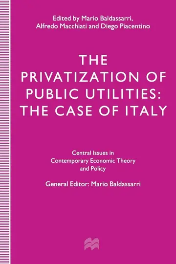 Cover of The Privatization of Public Utilities