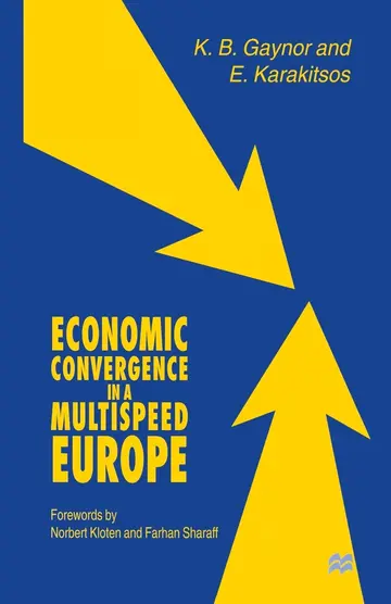 Cover of Economic Convergence in a Multispeed Europe