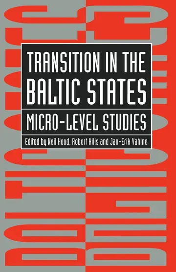 Cover of Transition in the Baltic States