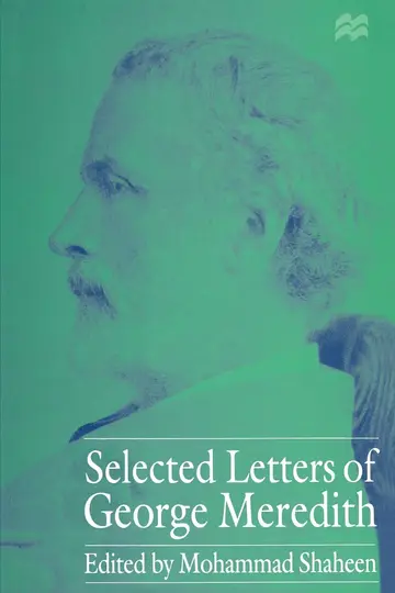 Cover of Selected Letters of George Meredith