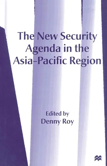 Cover of The New Security Agenda in the Asia-pacific Region