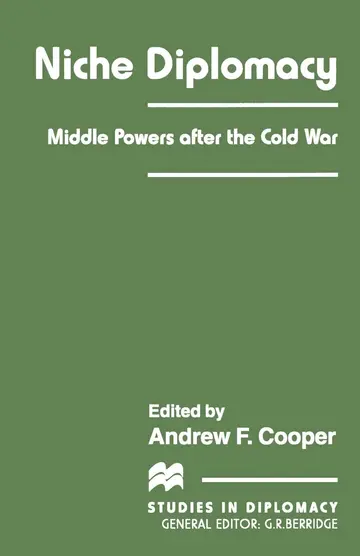 Cover of Niche Diplomacy