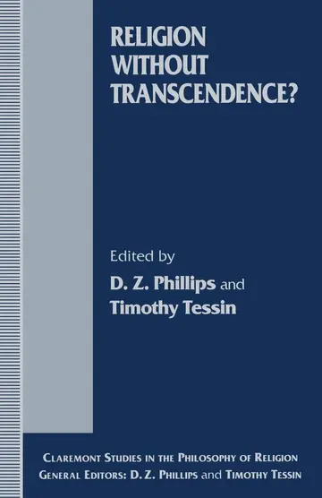 Cover of Religion Without Transcendence?