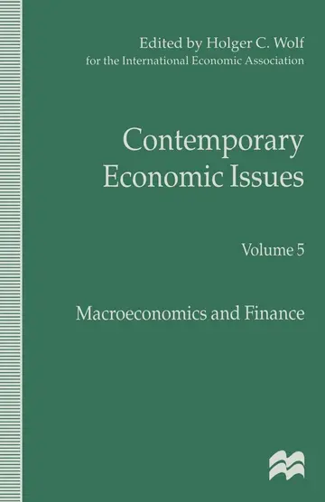 Cover of Contemporary Economic Issues