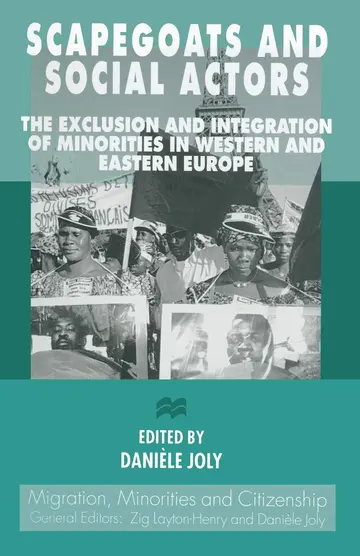 Cover of Scapegoats and Social Actors