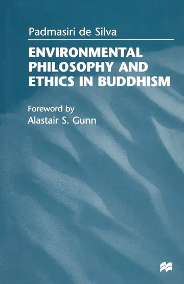 Cover of Environmental Philosophy and Ethics in Buddhism