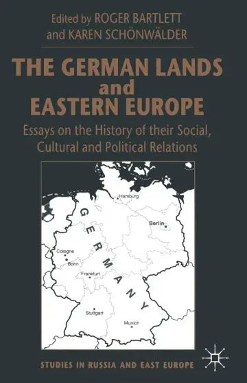 Cover of The German Lands and Eastern Europe