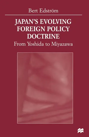 Cover of Japan's Evolving Foreign Policy Doctrine