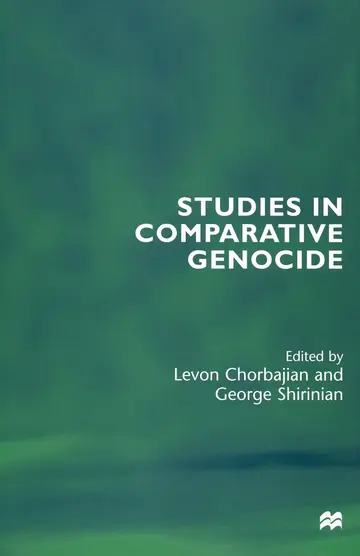 Cover of Studies in Comparative Genocide