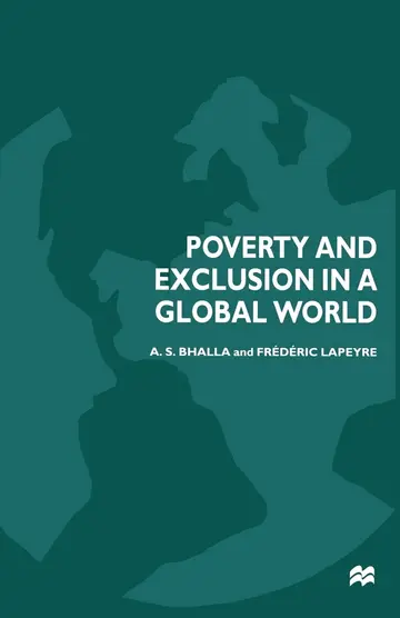 Cover of Poverty and Exclusion in a Global World