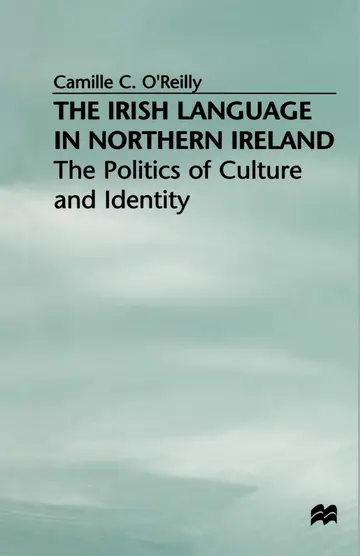 Cover of The Irish Language in Northern Ireland