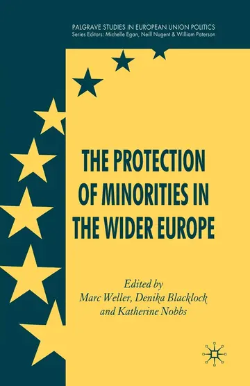 Cover of The Protection of Minorities in the Wider Europe