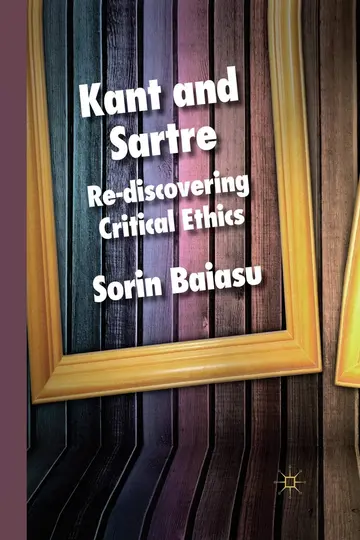 Cover of Kant and Sartre