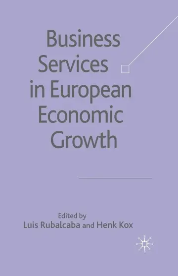 Cover of Business Services in European Economic Growth