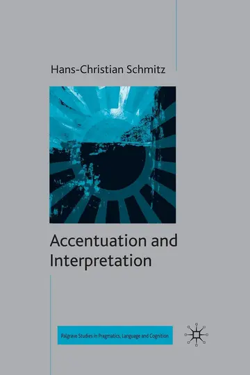 Cover of Accentuation and Interpretation