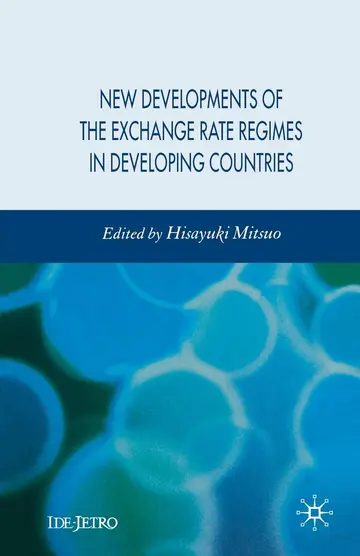 Cover of New Developments of the Exchange Rate Regimes in Developing Countries