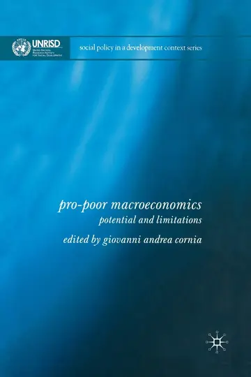 Cover of Pro-poor Macroeconomics