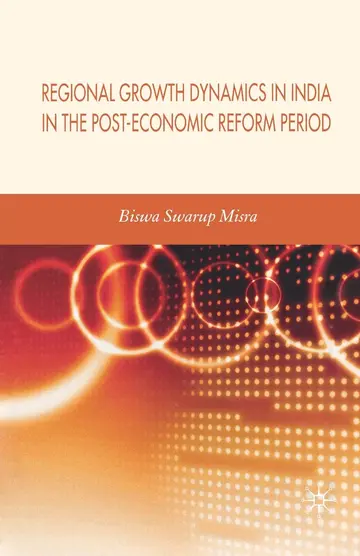 Cover of Regional Growth Dynamics in India in the Post-Economic Reform Period