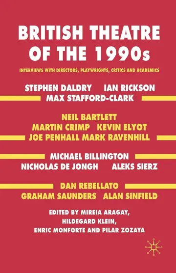 Cover of British Theatre of the 1990s