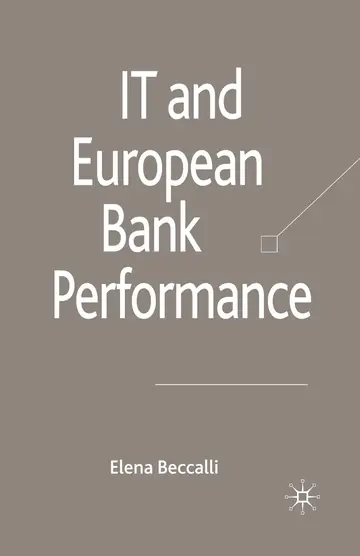 Cover of IT and European Bank Performance