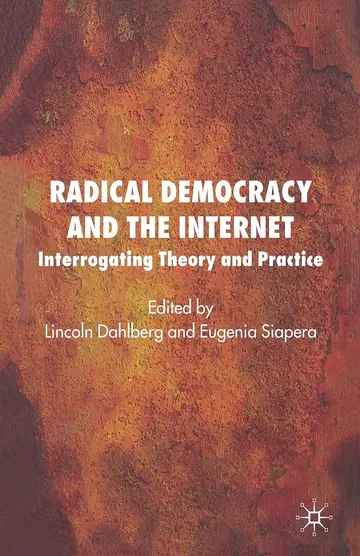 Cover of Radical Democracy and the Internet